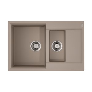 Кухонная мойка Omoikiri Daisen 78-2 SA Бежевая 4993417