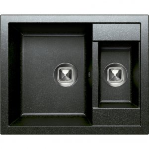 Кухонная мойка Tolero R-109 №911 62 Черная (R-109 №911 (Черн))