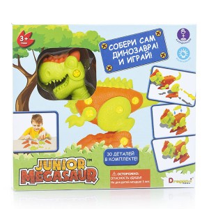 Интерактивная игрушка Junior Megasaur Junior Megasaur 16918 Игровой набор "Собери динозавра"