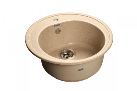 Мойка кухонная GranFest Rondo gf-r--510 песочный (R-510 пес)