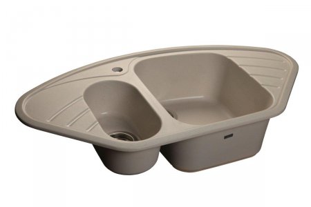 Мойка кухонная GranFest Corner gf-c--960e белый (C-960 E бел)