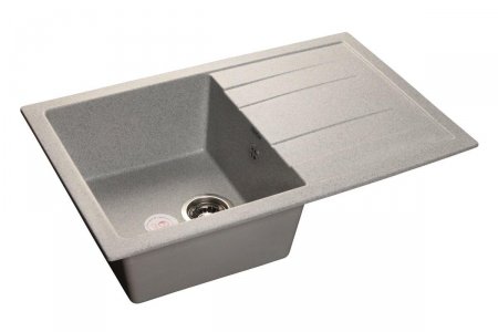 Мойка кухонная GranFest Quadro gf-q--780l серый (Q-780 L сер)
