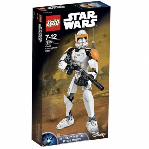 Конструктор Lego Lego Star Wars 75108 Лего Звездные Войны Клон-коммандер Коди