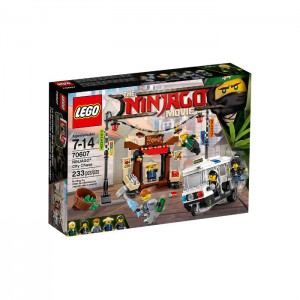 Конструктор Lego Lego Ninjago 70607 Лего Ниндзяго Ограбление киоска в НИНДЗЯГО Сити