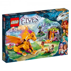 Конструктор Lego Lego Elves 41175 Лего Эльфы Лавовая пещера дракона огня