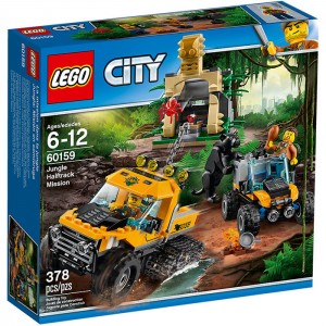 Конструктор Lego Lego City 60159 Лего Город Миссия Исследование джунглей