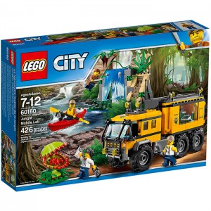 Конструктор Lego Lego City 60160 Лего Город Передвижная лаборатория в джунглях