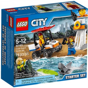 Конструктор Lego Lego City 60163 Лего Город Набор для начинающих Береговая охрана