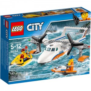 Конструктор Lego Lego City 60164 Лего Город Спасательный самолет береговой охраны
