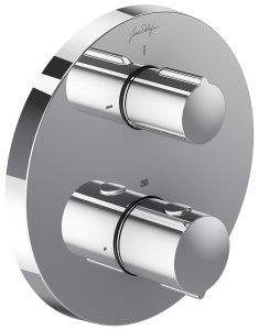 Смеситель для душа Jacob Delafon Modulo E75390-CP с термостатом Хром