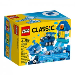 Конструктор Lego Lego Classic 10706 Лего Классик Синий набор для творчества