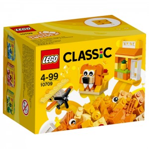 Конструктор Lego Lego Classic 10709 Лего Классик Оранжевый набор для творчества