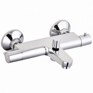 Смеситель для ванны Swedbe Mercury 9060 с термостатом Хром