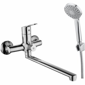 Смеситель для ванны Latuno L10404 универсальный Хром