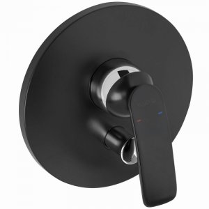 Смеситель для ванны с душем Kludi Balance 526508775 Черный Хром