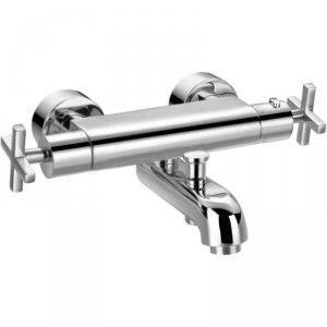 Смеситель для ванны Clever With2 Morea 98158 с термостатом Хром