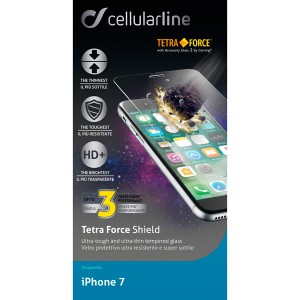 Защитное стекло для iPhone 7 Cellular Line для iPhone 7 (TETRAGLASSIPH747)