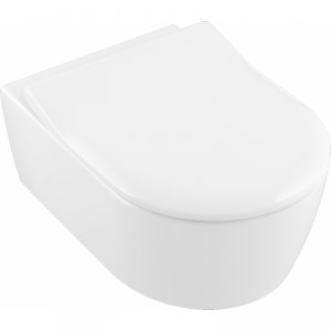 Унитаз подвесной Villeroy&Boch Avento Pack 5656RS01 подвесной с сиденьем Микролифт