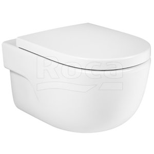 Подвесной унитаз Roca Meridian rimless 34624L000 подвесной без сиденья