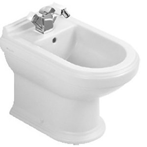 Биде напольное Villeroy&Boch Hommage 744200R Ярко белый CeramicPlus без сиденья (7442 00R2)