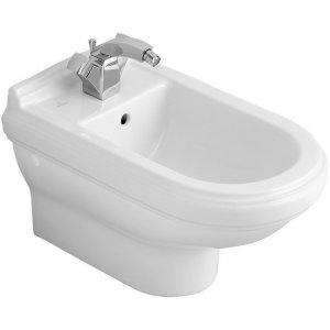 Биде подвесное Villeroy&Boch Hommage 7441B0R Белый альпин CeramicPlus (7441B0R1)
