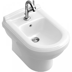 Биде подвесное Villeroy&Boch Hommage 7441B0R2 подвесное Ярко белый CeramicPlus