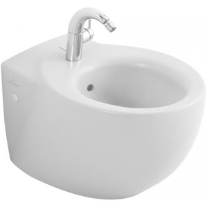Биде подвесное Villeroy&Boch Aveo 741100R подвесное Ярко белый CeramicPlus (741100R2)