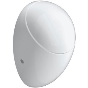 Писсуар Laufen Alessi One 8.4097.1 с отверстиями для крышки без мухи (8.4097.1.400.000.1)