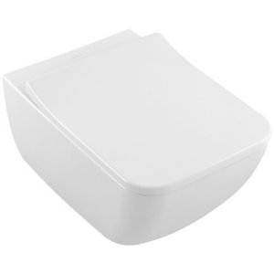 Подвесной унитаз Villeroy&Boch Venticello 4611R0 подвесной Белый альпин CeramicPlus без сиденья (4611R0R1)