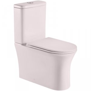Унитаз компакт WeltWasser Rotbach 001 MT-PK 10000003797 Розовый матовый с бачком и сиденьем Микролифт