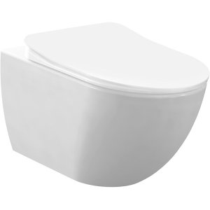 Унитаз Creavit Free FE322-11BM00E-0000 подвесной Базальт без сиденья (FE322-11CB00E-0000)
