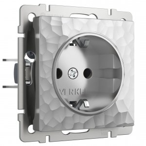 Розетка Werkel 4690389162800 Hammer серебряный