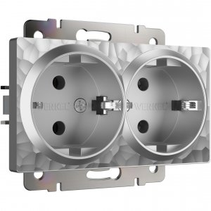 Розетка Werkel 4690389162954 Hammer серебряный