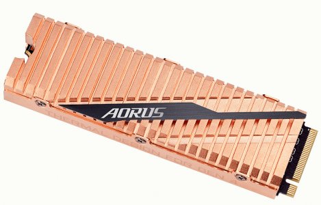 SSD накопитель GigaByte M.2 2280 500 ГБ (GP-ASM2NE6500GTTD)