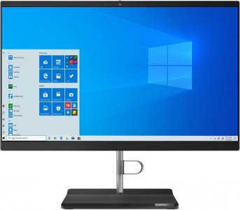 Моноблок Lenovo V50a-22IMB 11FN006PRU (черный)