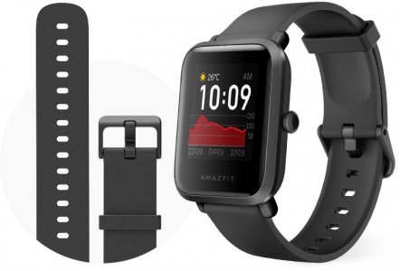 Смарт-часы Amazfit Часы Amazfit Bip S (черные) (А1821)