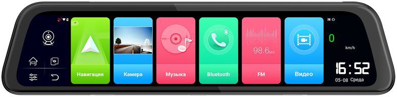 Видеорегистраторы TrendVision aMirror 12 Android Future (черный) (AMIRROR 12 ANDROID FUTURE)