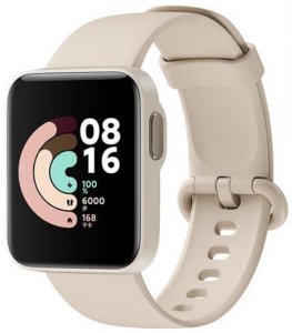 Смарт-часы Xiaomi Mi Watch Lite REDMIWT02 (слоновая кость) (BHR4706RU X30106)