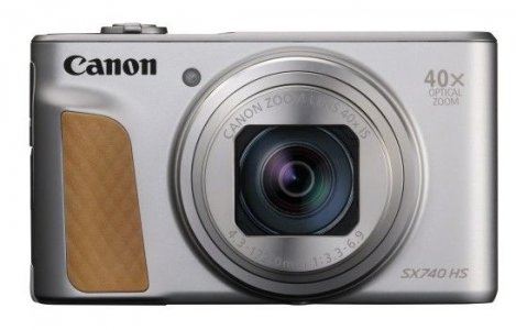 Цифровые фотоаппараты Canon PowerShot SX740HS SL (серебристый) (2956C016)