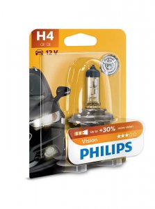 Галогенная лампа Philips Vision H4 55 Вт 1815 лм (12342PRB1)