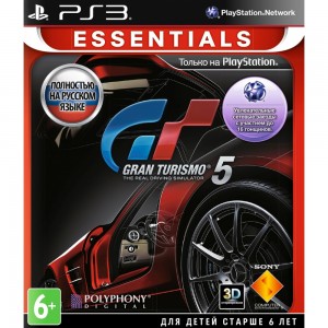 Игра для PS3 Медиа Gran Turismo 5 (Essentials)