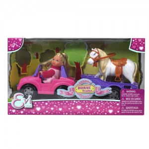 Кукла Simba Еви и трейлер с лошадкой 5737460
