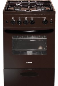 Газовая плита REEX CG-54 EBN (коричневый)