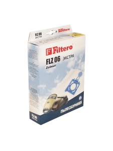 Мешки для пылесосов Filtero Filtero FLZ 06 (3) ЭКСТРА, пылесборники