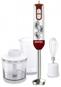 Блендер Centek CT-1336 белый/красный