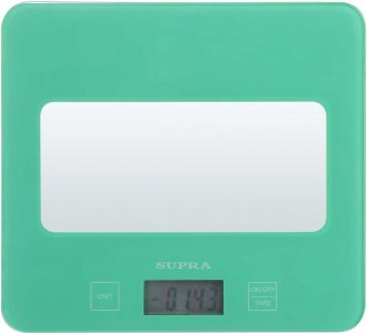 Весы кухонные Supra BSS-4201N бирюзовый (13085)