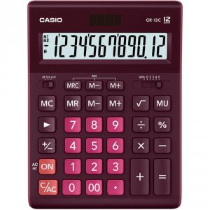 Калькуляторы Casio GR-12C-WR-W-EP