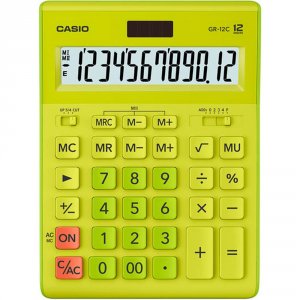 Калькуляторы Casio GR-12C-GN-W-EP