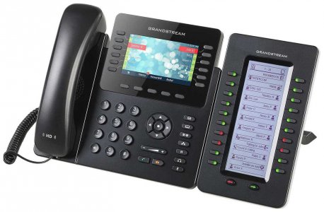 Системный телефон Grandstream GXP2135 чёрный (GXP-2135)