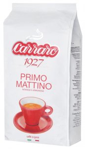 Кофе в зернах Carraro Carraro Primo Mattino 1 кг вак (зерн) (8000604001092)